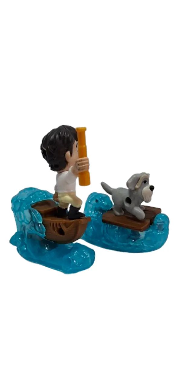 Bonecos Miniaturas A Pequena Sereia Live Action McD's Eric E Max - Foto 2