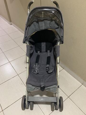 Carrinho Maclaren Xt Cinza usado muito conservado - Foto 4