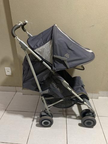 Carrinho Maclaren Xt Cinza usado muito conservado