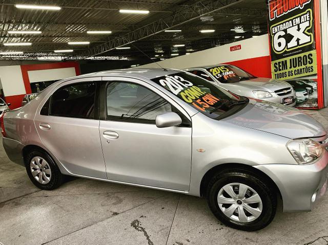 (Junior Veículos)Toyota Etios Sedan Xs 1.5 Completo+Gnv - Foto 3