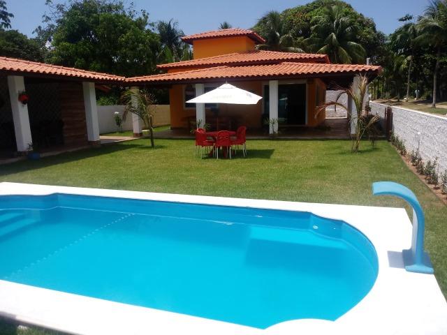Linda Casa, Frente a Praia, Ilha Itaparica, Piscina, Cond. Fechado, Toda Mobiliada! - Foto 5