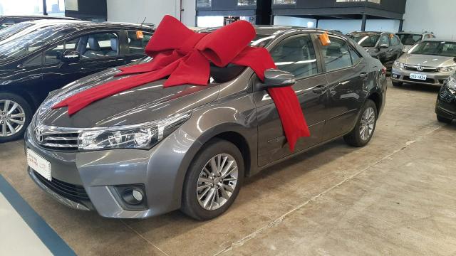 Toyota 2016/2017 Corolla xei 2.0 Automatico cinza completo confira - Foto 2
