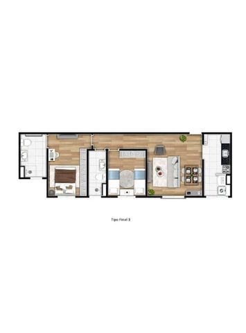 MA82= Apartamento de 50m² e 65m² com suíte, 2 dormitórios, 1 vaga - Osasco - Quitaúna - Foto 18
