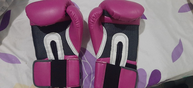 luva de boxe everlast rosa