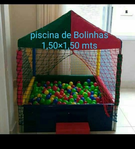 Vendas  pula pula piscina de Bolinhas  cama  elásticas   - Foto 2