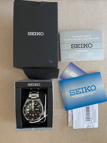 relogio new seiko 5 sports automatico srpd55b1