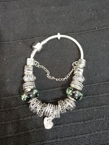 Bracelete com extensão e cristais austríacos  - Foto 2