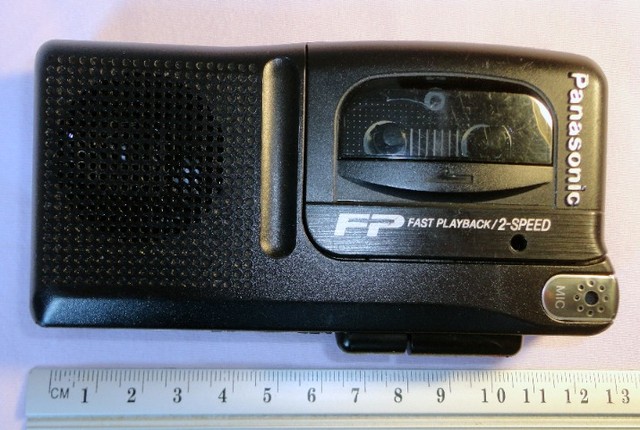 Microcassette Recorder Panassonic- Model Nº RN-202 -  Made in Japan - Funcionando - Foto 2
