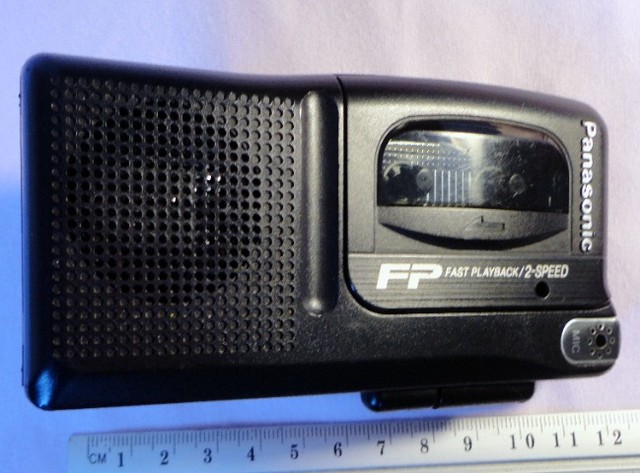 Microcassette Recorder Panassonic- Model Nº RN-202 -  Made in Japan - Funcionando