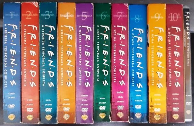 ER & Friends DVD コレクション Friends A Coleção Completa Original Dvds + Episódio Final - CDs