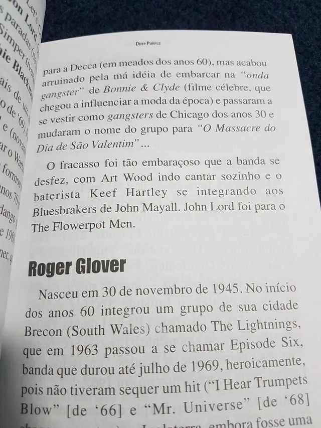 Livro História do Deep Purple Ed. Scala - Foto 4
