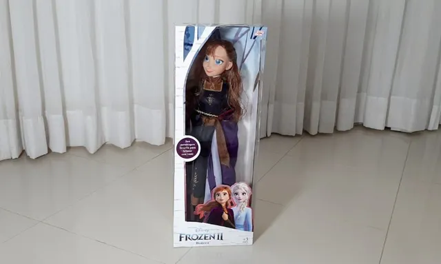 Elsa Frozen 2 Disney Princesas Boneca Gigante Original 82cm