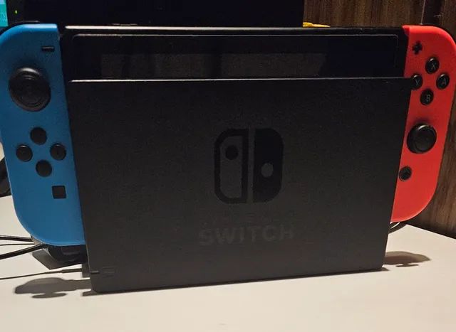 Nintendo Switch Desbloqueado + Sd 256gb + Case + Suporte