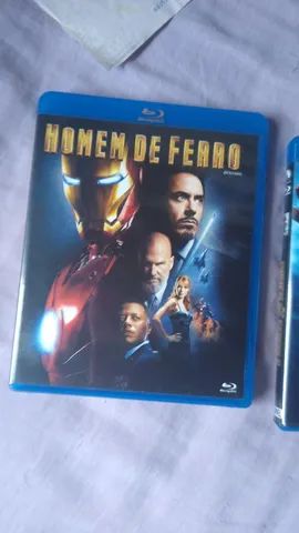 Blu-ray homem de ferro 1 e 3