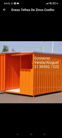 Container para depósito de obras modulares ou marítimos