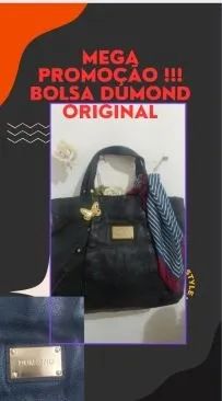 Bolsa dumond fashion couro