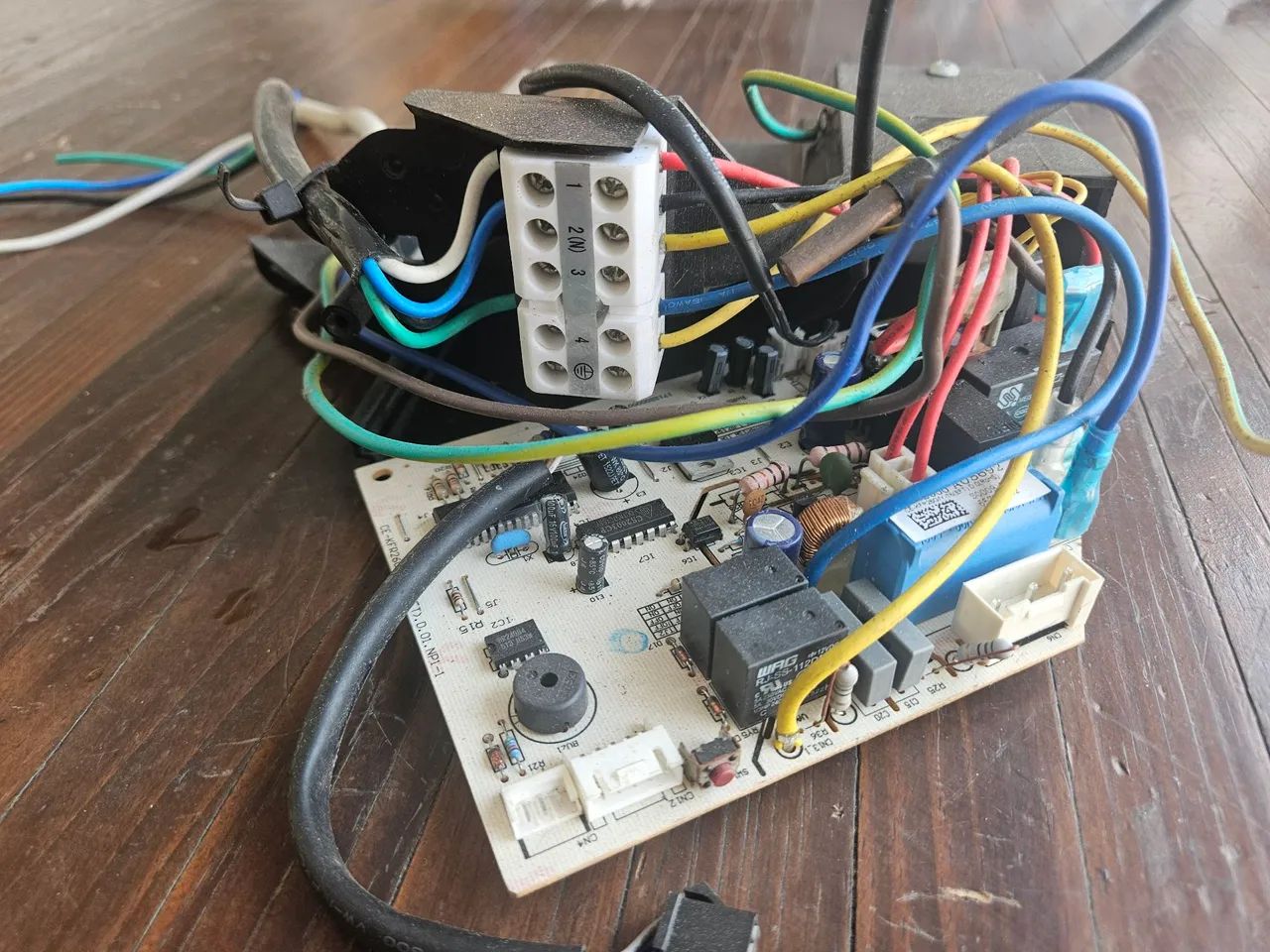 Placa de Split funcionando 