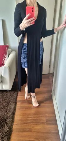blusa alongada zara, p