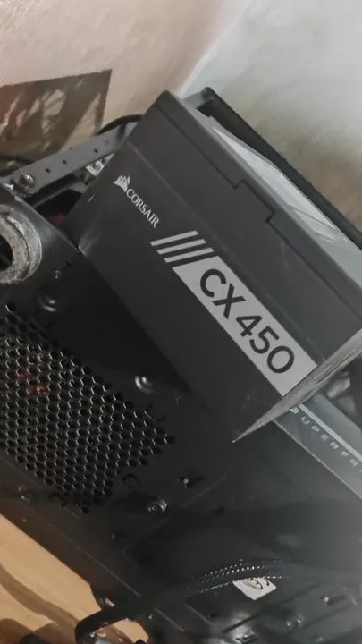 Fonte Real Corsair CX 450W Bivolt - Excelente Estado!
