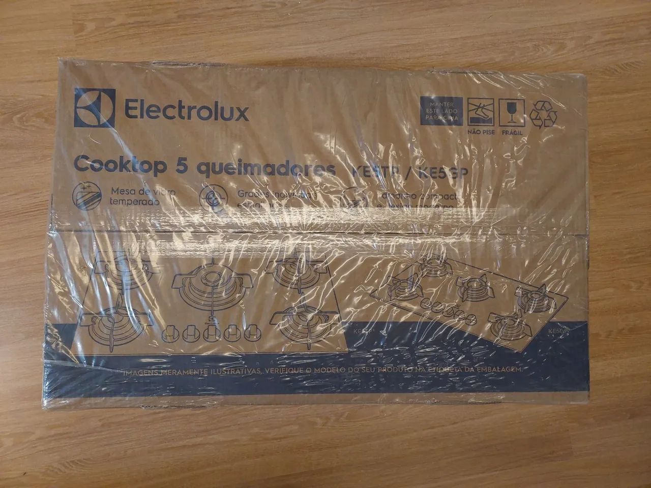 Cooktop 5 Bocas Electrolux a Gás com Acendimento Automático (KE5GP) Bivolt Fogões e Fornos