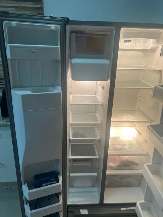 Refrigerador Brastemp Side by Side BRS62 - Foto 2