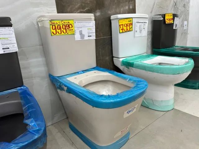 Bacia Super Luxo Roca com Caixa Acoplada 3/6 L Bege - Foto 2