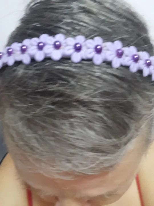 tiaras de cabelo com flores para meninas e mulheres adultas - Foto 4