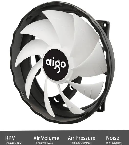 CPU Cooler AIGO ICE400X - Foto 3