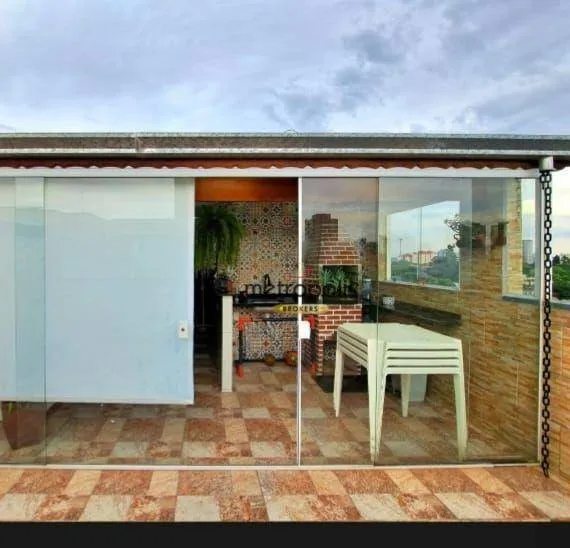 Cobertura com 2 dormitórios à venda, 76 m² por R$ 425.000,00 - Santa Maria - Santo André/S