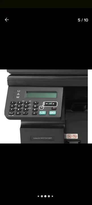 Impressora multifuncional profissional hp M1212NF  - Foto 4