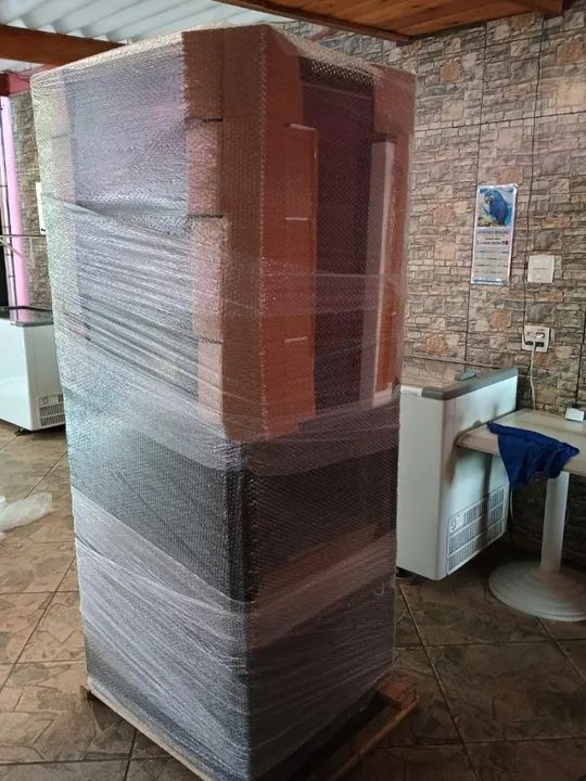 Refrigerador Vertical Metalfrio 509 Litros VF55AH | Dupla Ação, Porta de Vidro, Preto, SEM - Foto 3