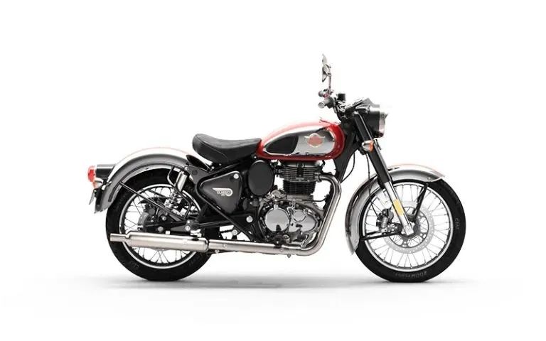 *ROYAL ENFIELD CLASSIC 350 CHROME RED 2024* EXTRA
