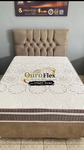 Colchão ortopédico com espuma vip orthovip - Foto 4