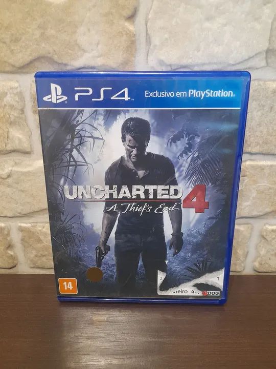 Jogo Uncharted 4: A Thief's End (Sem Manual/Encarte) de PS4