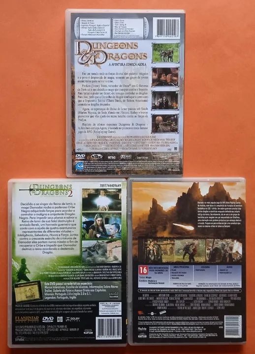 Dvd Dungeons & Dragons - Trilogia  - Foto 2