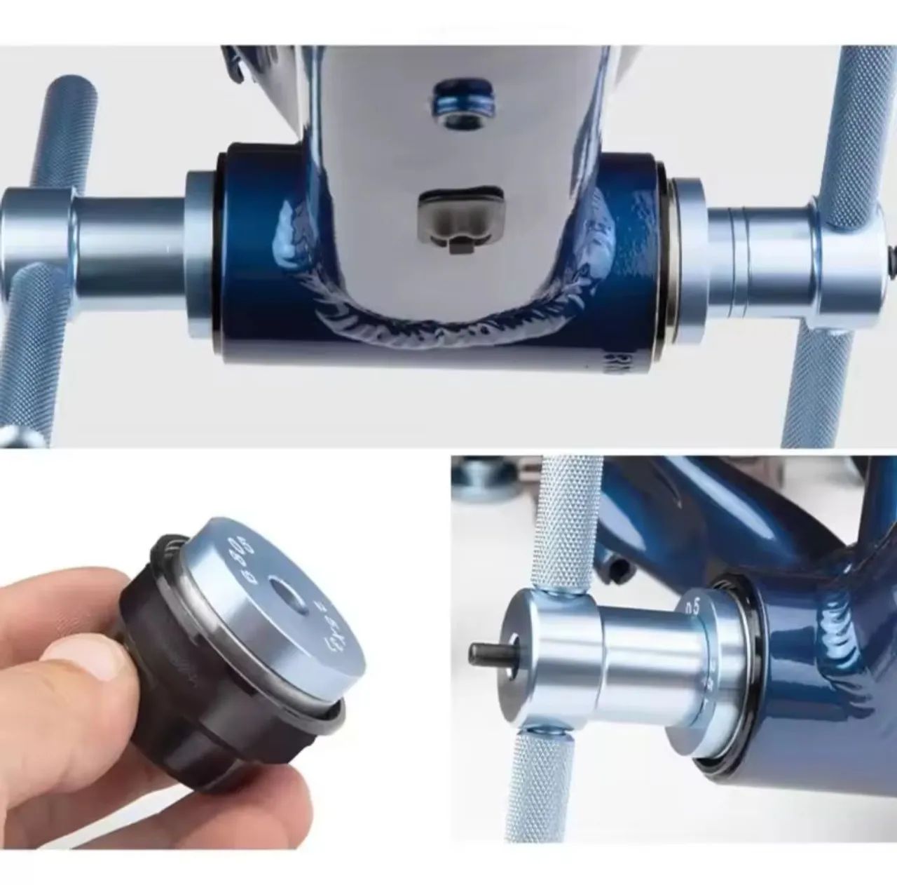 Extrator de rolamento profissional para bicicletas - Foto 5