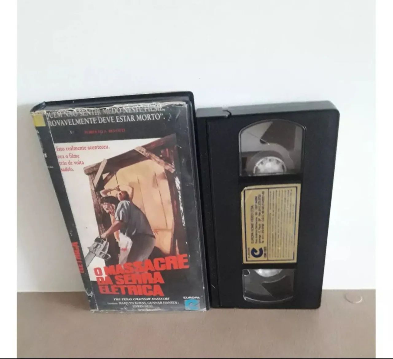 Trilogia em Fitas Vhs O Massacre da Serra Elétrica - Raridade - Foto 2