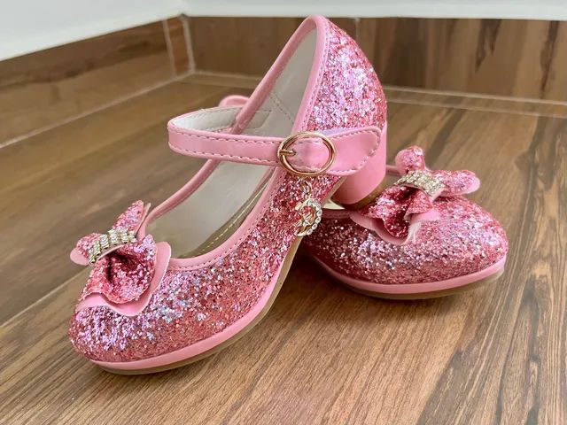 Fashion sapato infantil rose