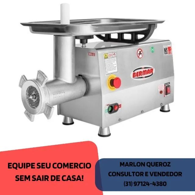 Picador de Carne Bermar Boca 22 Inox