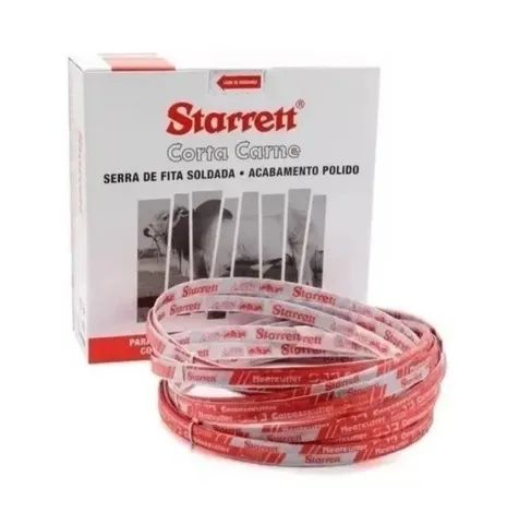 Lâmina Serra Fita Açougue Starrett Inox 2,51m