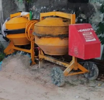 Betoneira, andaimes e escoras 