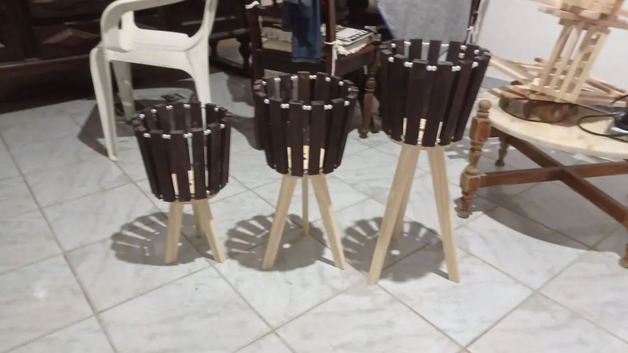  Jardineiras de Madeira para Plantas - Foto 5