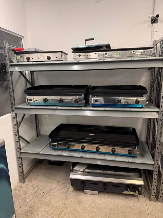 Chapa á gás - ideal para lanchonetes, restaurantes e bares- marca venâncio  - Foto 2