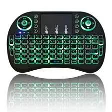 Teclado Sem Fio Bluetooth Air Mouse Controle Remoto