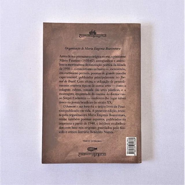 (Aceito cartão) Livro O Homem e Sua Hora e Outros Poemas de Mário Faustino - Foto 5