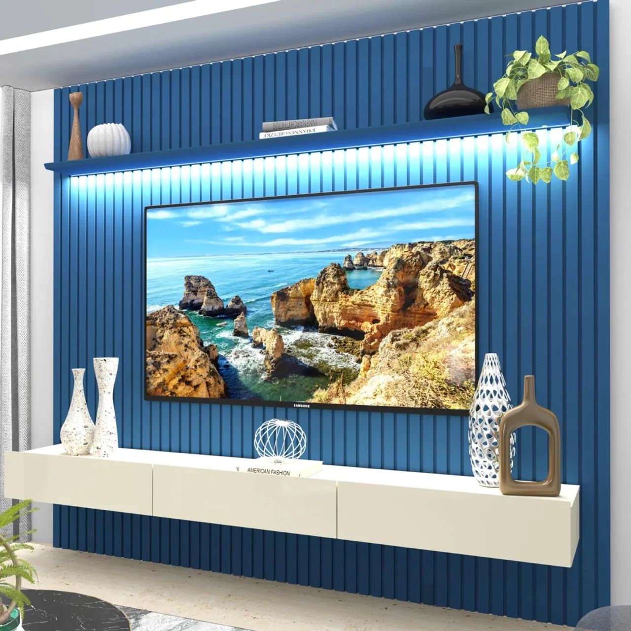 Home Nobre Ripado 230 com LED s443