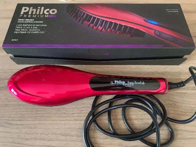 Escova elétrica alisadora Philco Premium