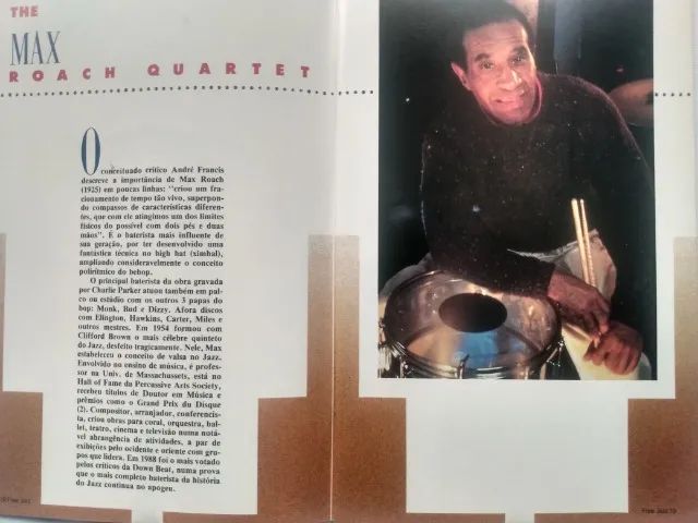 Par De Baquetas Max Roach Vintage - Foto 5