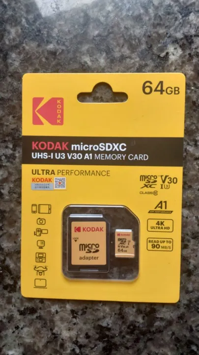 CARTÃO DE MEMÓRIA 64 GB
