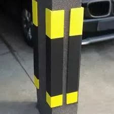 Kit c/ 4 pçs  Protetor  de quina para estacionamento